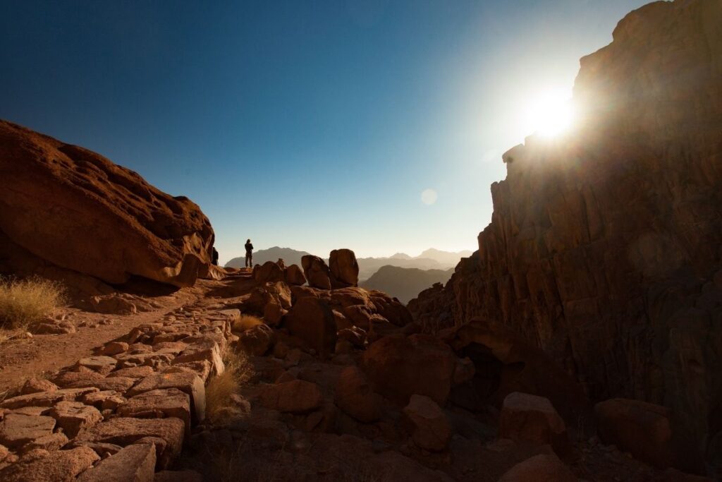 Climbing Mount Sinai