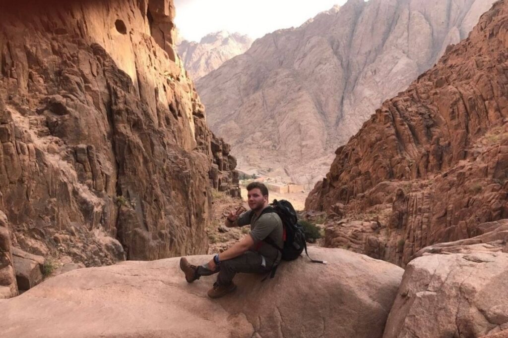 Climbing Mount Sinai