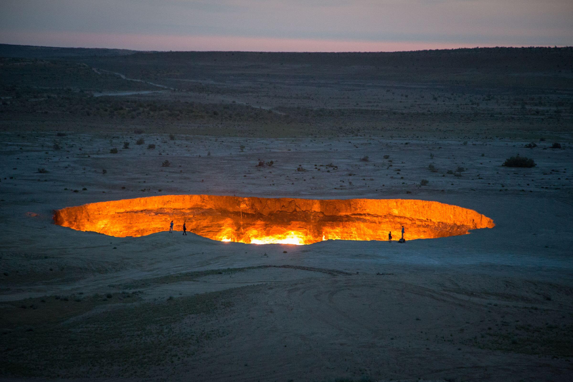 Turkmenistan -and although it isn't the least visited country in the world?