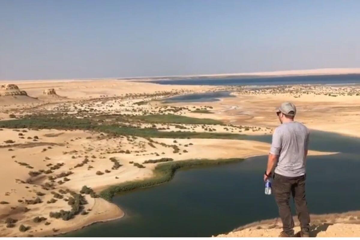 Magic Lake - Desert tour Egypt